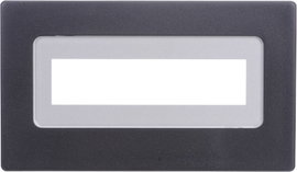 LCD beépítő keret pontmátrix modulokhoz 91 x 53 x 20 mm H-Tronic FR 216