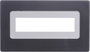 LCD beépítő keret pontmátrix modulokhoz 91 x 53 x 20 mm H-Tronic FR 216 bélyegkép