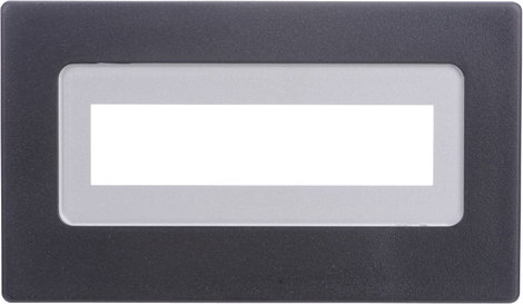 LCD beépítő keret pontmátrix modulokhoz 91 x 53 x 20 mm H-Tronic FR 216