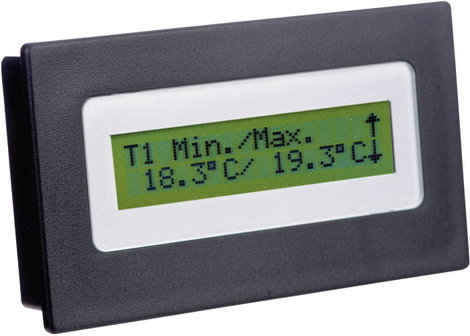 LCD beépítő keret pontmátrix modulokhoz 91 x 53 x 20 mm H-Tronic FR 216 4. kép