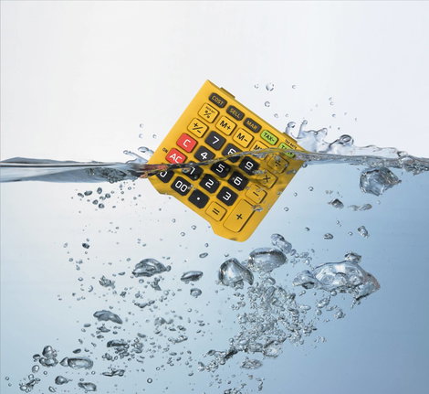 Casio WM-320MT Asztali számítógép Napenergiával üzemeltetett, Elemekről üzemeltetett Sárga, Fekete K 4. kép