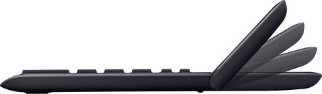 Casio JW-200SC-BK Asztali számítógép Fekete Kijelző (számjegy): 12 Napenergiával üzemeltetett, Eleme 3. kép