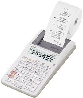 Casio HR-8RCE-WE Nyomtató asztali számológép Elemekről üzemeltetett, Hálózatról üzemeltetett (opcion