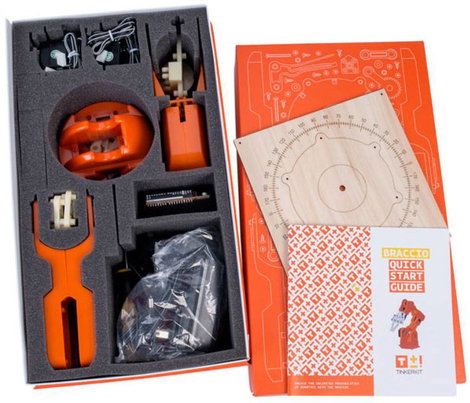 Robotkar építőkészlet, Arduino T050000 TinkerKit Braccio Robotic Arm 2. kép