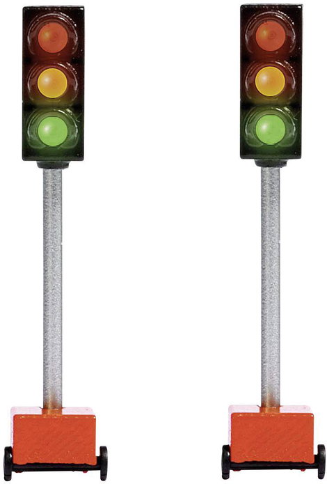 Busch H0 Építési terület lámpák Funkciós modell 5451 2 db