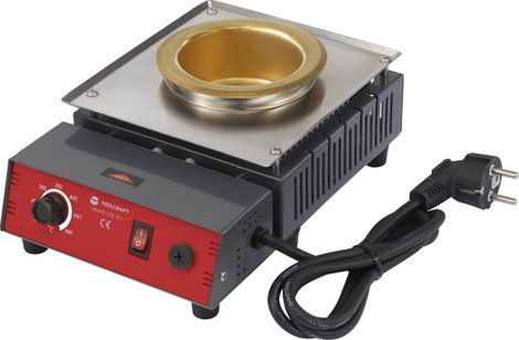 TOOLCRAFT LTB-911A Forrasztókád 300 W 480 °C Forrasz mennyiség 1350 g