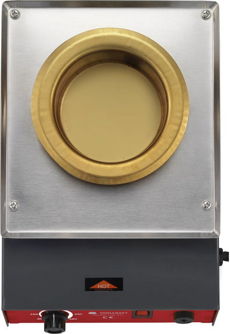TOOLCRAFT LTB-911A Forrasztókád 300 W 480 °C Forrasz mennyiség 1350 g 6. kép