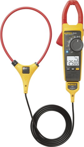 Lakatfogó és multiméter, CAT III 1000 V, CAT IV 600 V, 9999 digit, Fluke 376 FC + iFlex