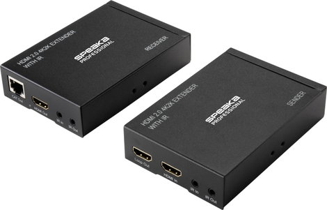 SpeaKa Professional SP-HDE-300 HDMI™ Extender RJ45 hálózati kábelen keresztül 60 m