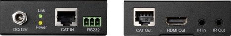 SpeaKa Professional SP-HDE-300 HDMI™ Extender RJ45 hálózati kábelen keresztül 60 m 3. kép