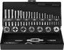 TOOLCRAFT TO-7015521 Menetvágó készlet 32 részes Acél M3 x 0.50 , M4 x 0.70 , M5 x 0.80 , M6 x 1, M8 2. bélyegkép
