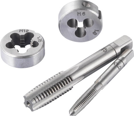 TOOLCRAFT TO-7015521 Menetvágó készlet 32 részes Acél M3 x 0.50 , M4 x 0.70 , M5 x 0.80 , M6 x 1, M8 4. kép