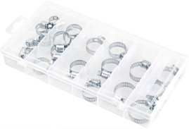 Basetech Tömlőbilincs 11-38 mm BT-2299052 20 db