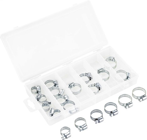 Basetech Tömlőbilincs 11-38 mm BT-2299052 20 db 2. kép