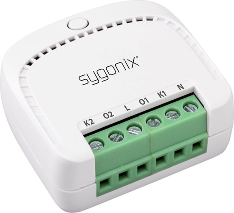 WiFi-s beépíthető kapcsolómodul 2300 W 10 A 2 csatorna, Sygonix SY-4699842 2. kép