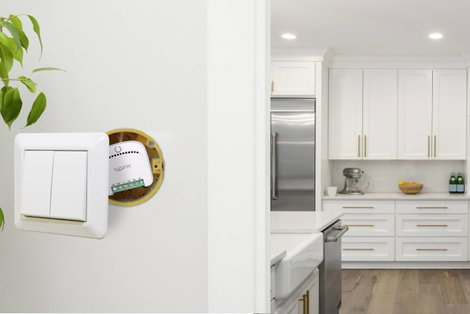 WiFi-s beépíthető kapcsolómodul 2300 W 10 A 2 csatorna, Sygonix SY-4699842 6. kép