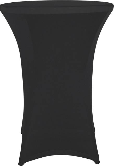 Perel Standing table cover Bárasztal huzatok Fekete FP201