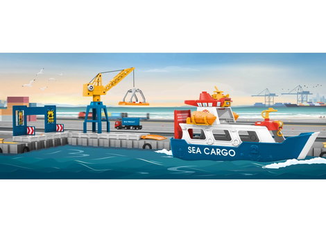 Märklin 072223 Märklin az én világom - teherhajó és kikötői daru 2. kép