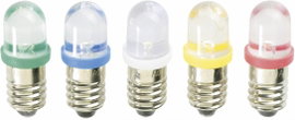 LED-es cső izzó, Barthelme 59102426, melegfehér,24 V E10