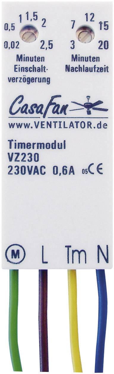 CasaFan VZ 230 Időzítő modul Fehér