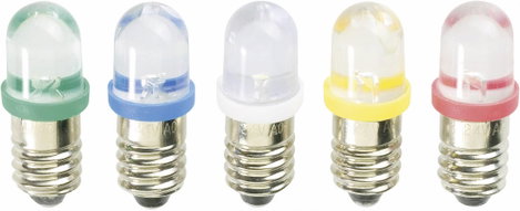 LED-es cső izzó, Barthelme 59102326, melegfehér, 230 V E10