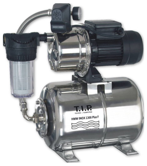 T.I.P. - Technische Industrie Produkte 31155 Házi vízmű HWW INOX 1300 Plus F 230 V 4350 l/óra 2. kép