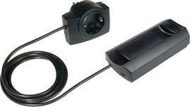 Ehmann 2620x0009 Dimmer adapter Alkalmas fényforrásokhoz: Halogén izzó, Izzó Fekete