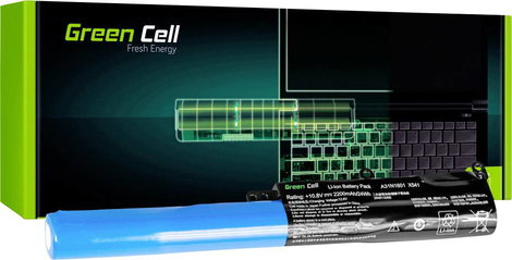 Green Cell Notebook akku A31N1601 A31LP4Q 10.8 V 2200 mAh Asus 2. kép
