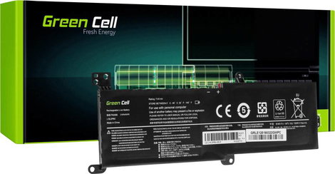 Green Cell Notebook akku L16M2PB1 L16C2PB2 7.4 V 3500 mAh Lenovo 5. kép