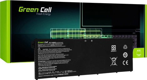 Green Cell Notebook akku AC14B3K AC14B7K AC14B8K 15.2 V 2100 mAh Acer 5. kép
