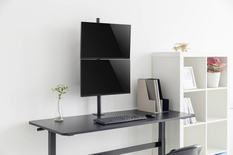 SpeaKa Professional SP-MM-420 2 részes Monitor tartó 33,8 cm (13,3) - 81,3 cm (32) Dönthető + forgat 10. kép