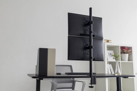 SpeaKa Professional SP-MM-420 2 részes Monitor tartó 33,8 cm (13,3) - 81,3 cm (32) Dönthető + forgat 12. kép