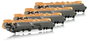 KMP Toner kombi csomag helyettesíti Brother TN-242BK, TN-246C, TN-246M, TN-246Y Fekete, Cián, Bíbor, 3. bélyegkép