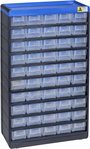 Allit 464660 Alkatrésztároló szekrény VarioPlus Pro 53/100 (Sz x Ma x Mé) 300 x 525 x 135 mm Fekete, bélyegkép