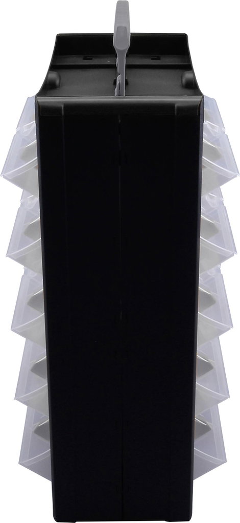 Allit 466260 Alkatrésztároló szekrény VarioPlus DrawBox C 40 (Sz x Ma x Mé) 300 x 465 x 155 mm Feket 9. kép