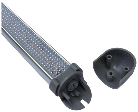 IWH LED-es beltéri lámpa 19301 LED 12 V (H x Sz x Ma) 340 x 33 x 35 mm Forgatható