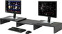 SpeaKa Professional SP-9472624 Monitor magasító Magasság tartomány: 272 - 272 mm Fekete 4. bélyegkép