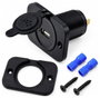 IWH USB beépített aljzat 12/24 Volt 2100mA Terhelhetőség max.=2.1 A 12 vagy 24 V/DC 3. bélyegkép