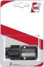IWH 019009 Felületre szerelhető aljzat DIN 12/24 volt Terhelhetőség max.: 16 A 2. bélyegkép