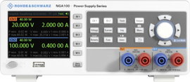 Rohde & Schwarz NGA142 Labortápegység, szabályozható 100 V (max.) 2 A (max.) 80 W Távirányítható, Pr