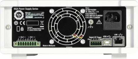 Rohde & Schwarz NGA142 Labortápegység, szabályozható 100 V (max.) 2 A (max.) 80 W Távirányítható, Pr 2. kép