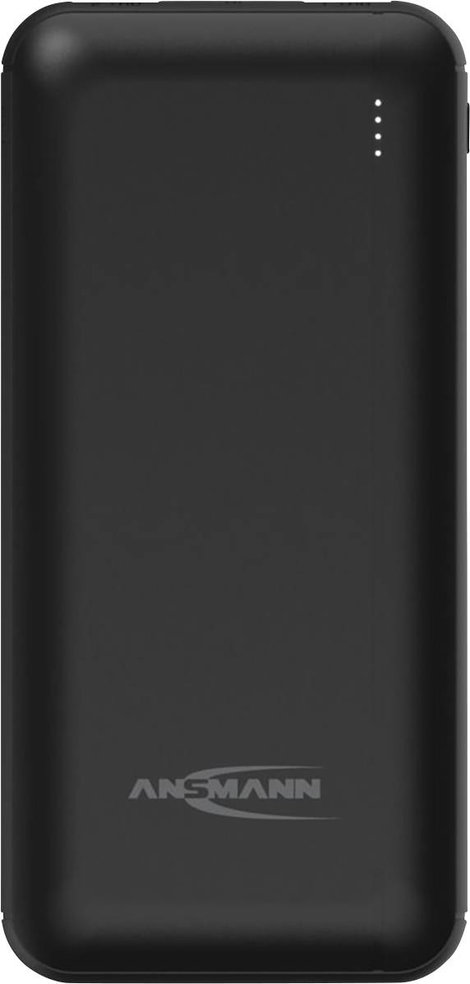 Ansmann Powerbank 20000 mAh Smart IC LiPo Mikro USB, USB-C®, USB Fekete állapotjelző 6. kép