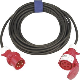 SIROX 362.425 Áram Hosszabbítókábel 16 A Fekete 25 m H07RN-F 5G 1,5 mm²