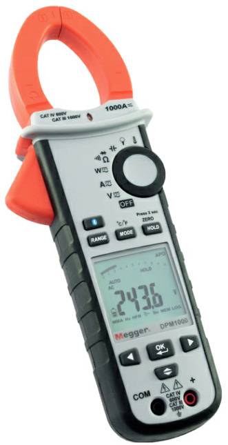 Megger DPM1000 + Messbuch Lakatfogó CAT III 1000 V, CAT IV 600 V 2. kép