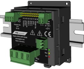 TDE Instruments Digalox DPM72-MPPA-RS485-DIN Digitális kalapsín mérőműszer