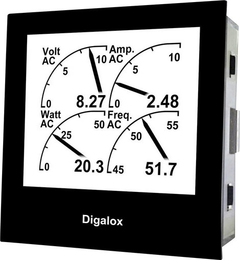 TDE Instruments Digalox DPM72-MPN+ Digitális beépíthető mérőműszer 4. kép