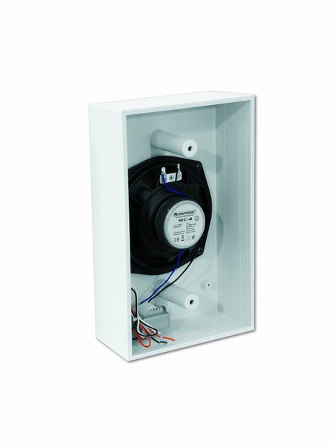 Elektro akusztikus falra szerelhető hangfal 100V-os 3/6W Omnitronic WC-4 3. kép