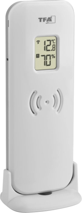Hőmérséklet-/légnedvesség érzékelő 433 Mhz, TFA Dostmann 30.3249.02
