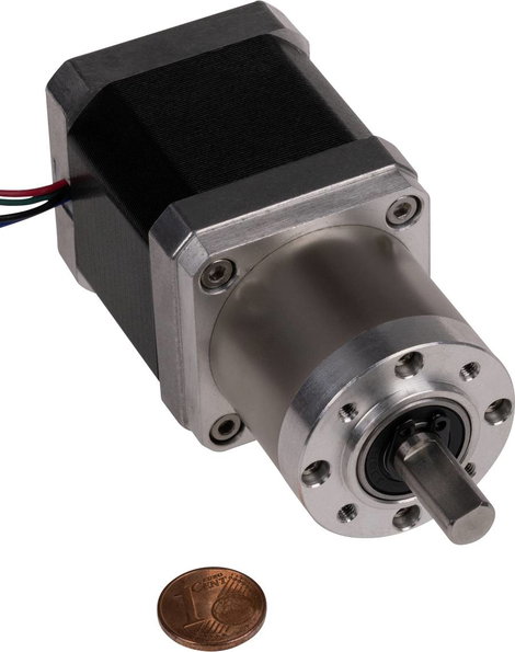 Joy-it Léptetőmotor NEMA17-07GM neu 0.44 Nm 1.68 A Tengely átmérő: 8 mm 2. kép