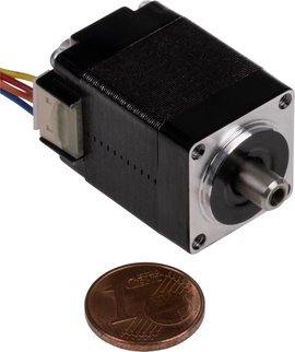 Joy-it Léptetőmotor NEMA08-05HS neu 0.016 Nm 0.6 A 0.6 A Tengely átmérő: 5 mm